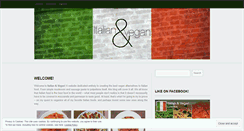 Desktop Screenshot of italianandvegan.com